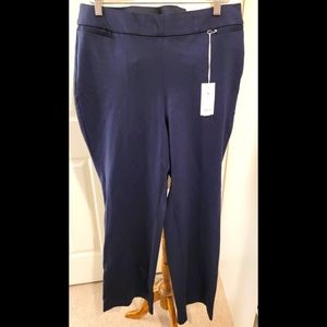 Lane Bryant Size 14/16 Navy Trousers NWT